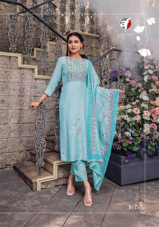 Golden Meadows Vol 3 By Af Plus Size Modal Designer Readymade Suits Wholesale Shop In Surat
